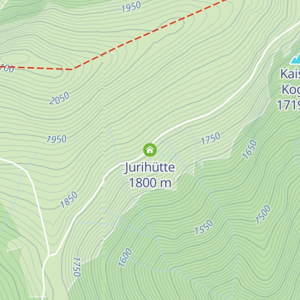 Map of Jurihütte