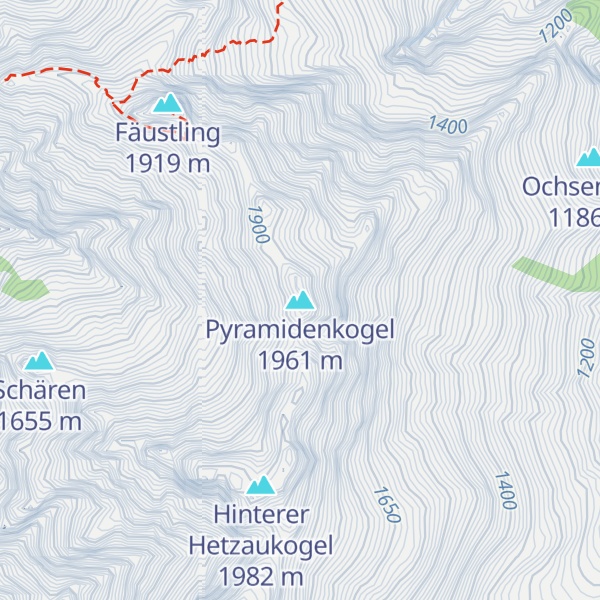 Map of Pyramidenkogel