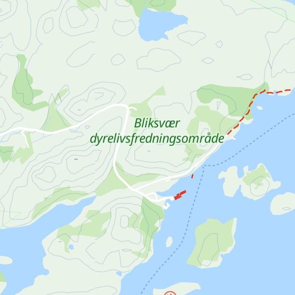 Map of Mannhågen