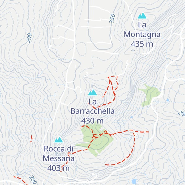 Map of La Barracchella