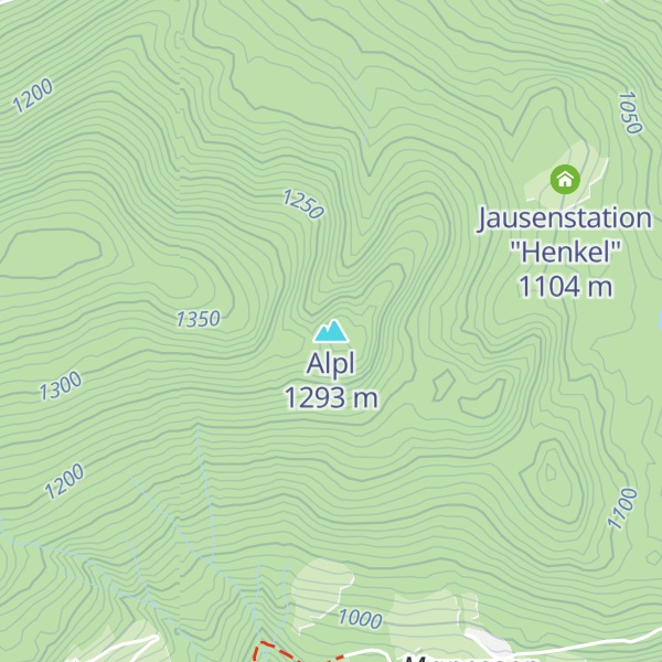 Map of Alpl