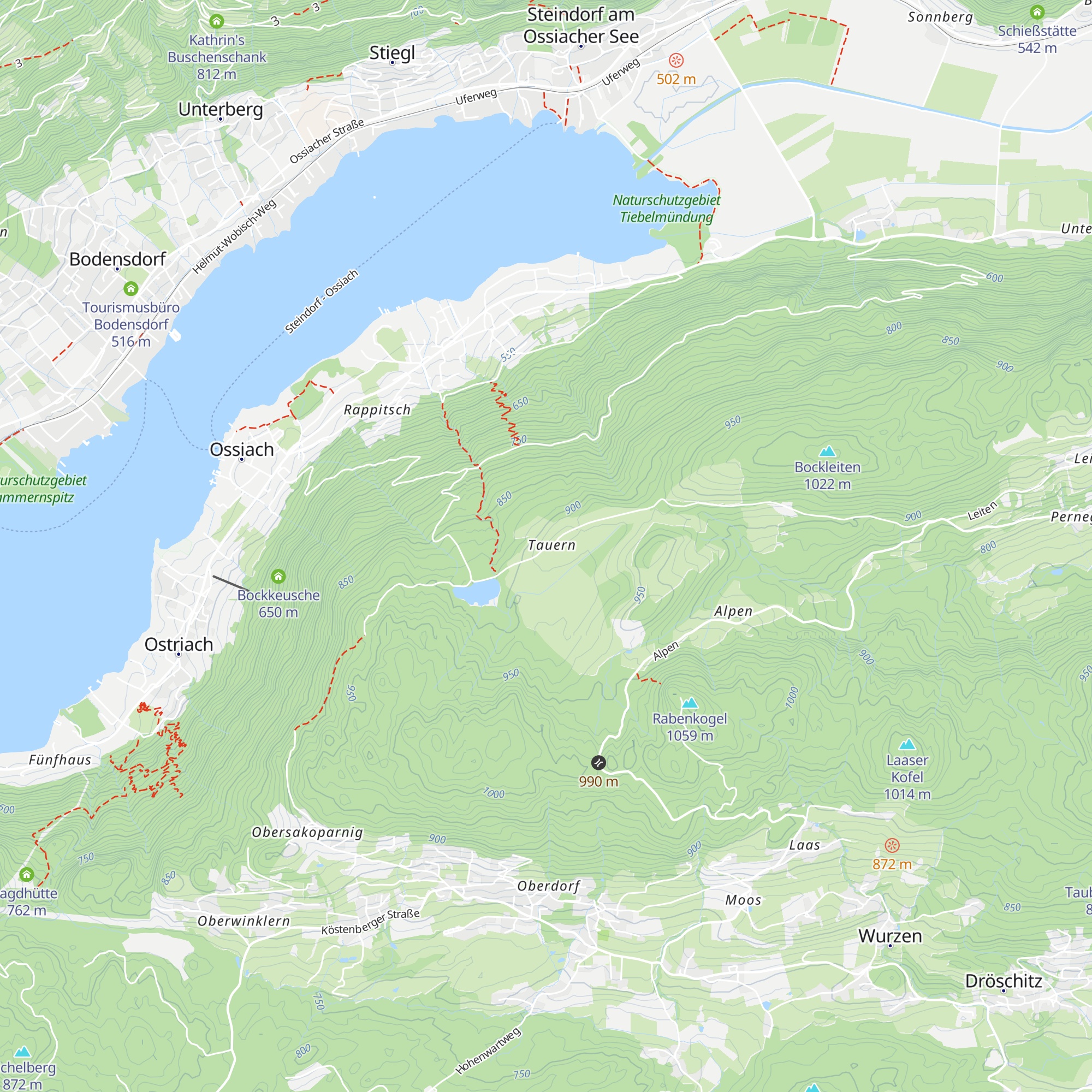 ehemaliger Pfarrhof map