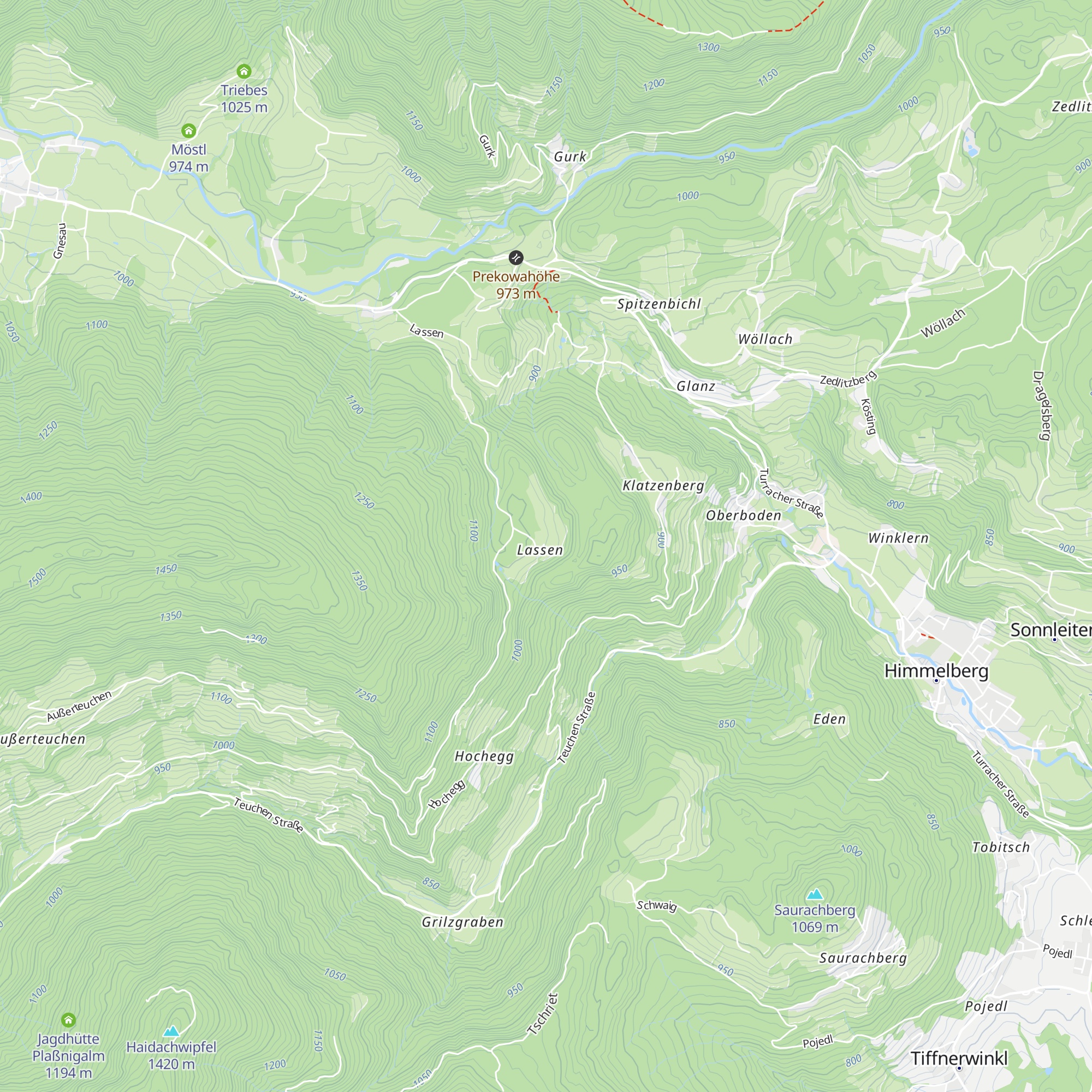 Natur Gut Lassen map