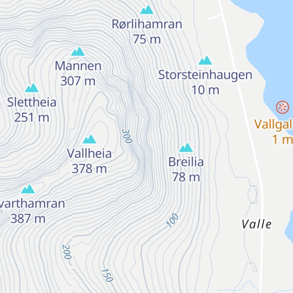 Map of Breilifloget