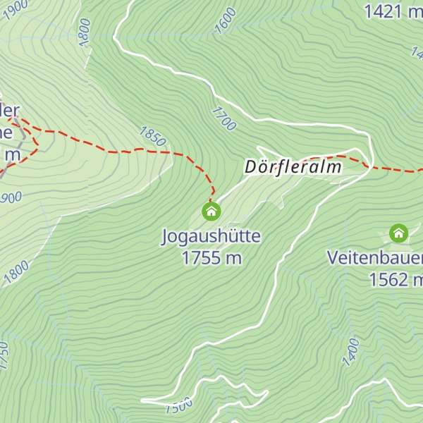 Map of Jogaushütte