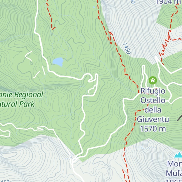Map of Baita del Faggio