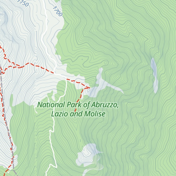 Map of Monte Marrone