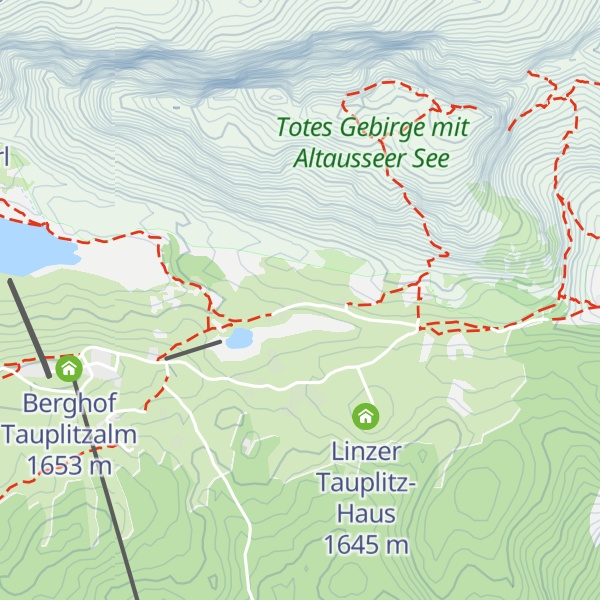 Map of Gindlhütte