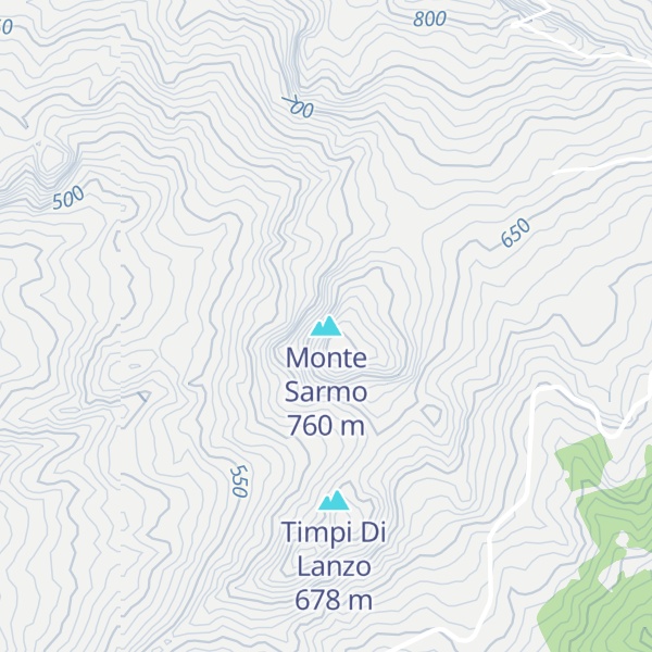 Map of Monte Sarmo