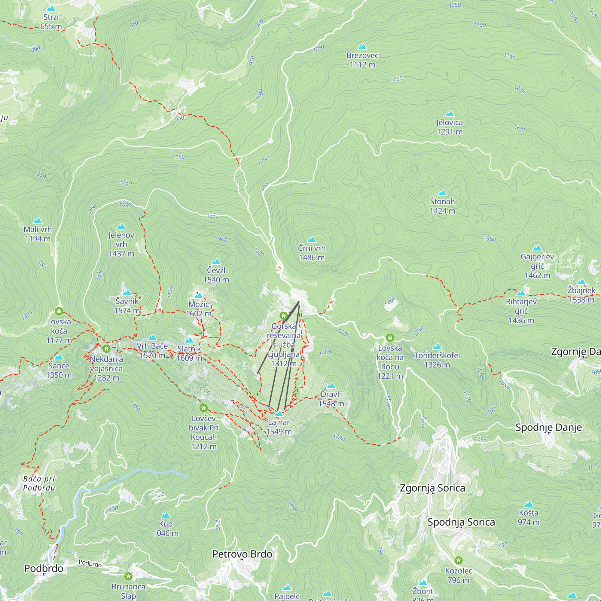 Brunarica map