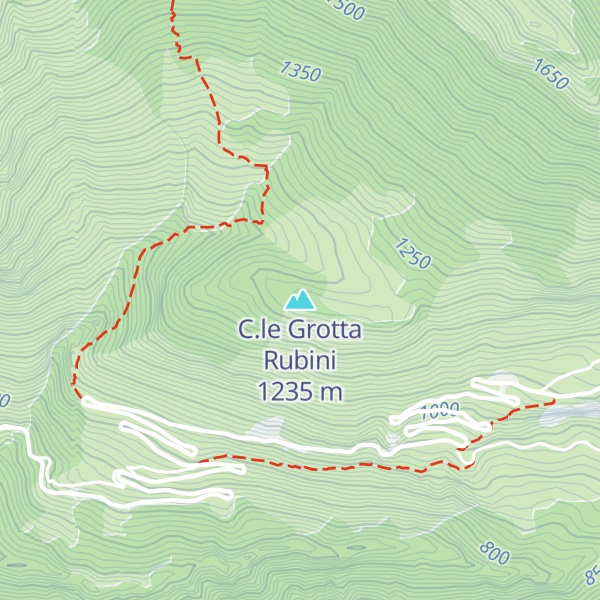 Map of C.le Grotta Rubini