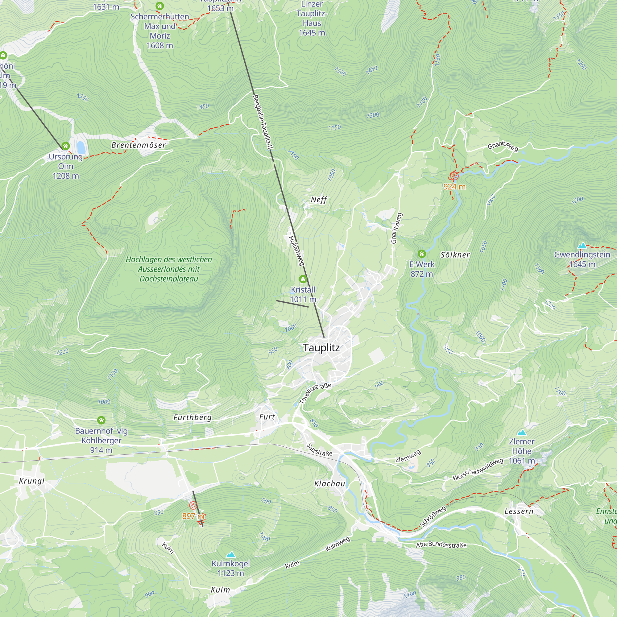 Skihütte Grafenwiese map