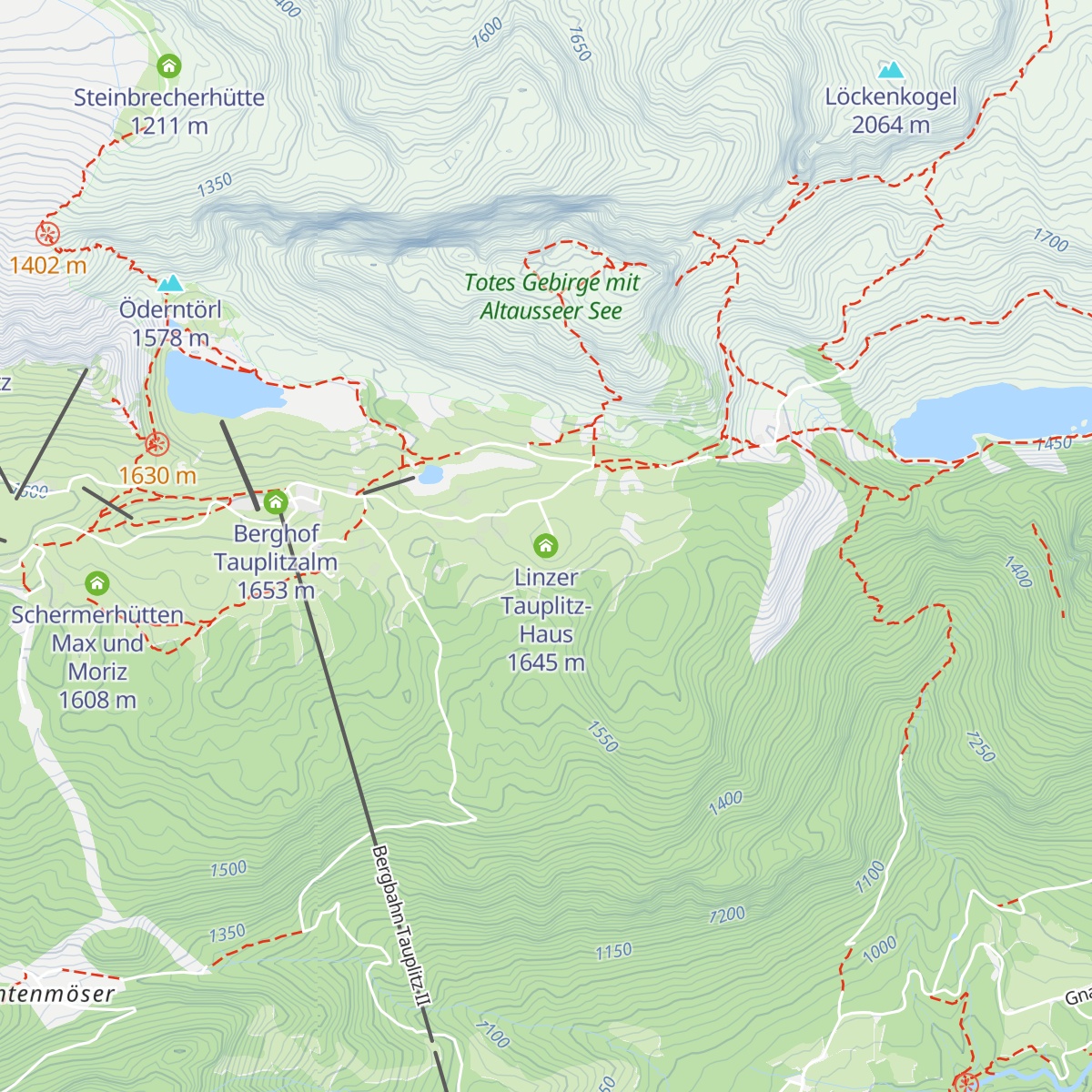 Linzer Tauplitz-Haus map