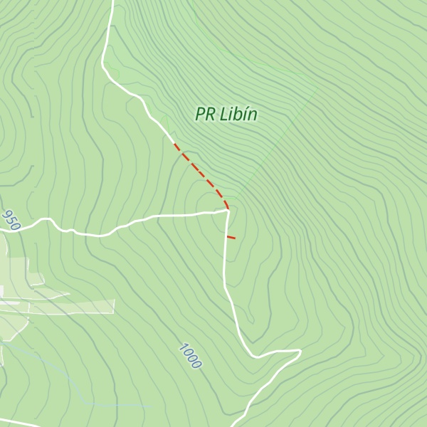 Map of Libín