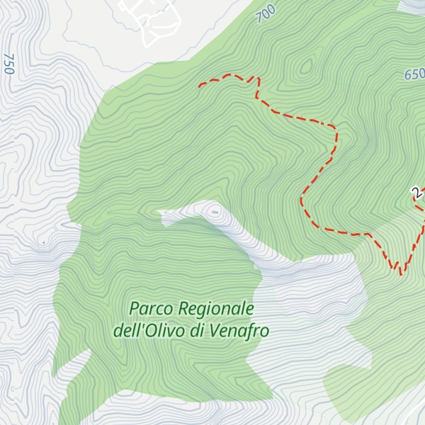 Map of Monte Corno