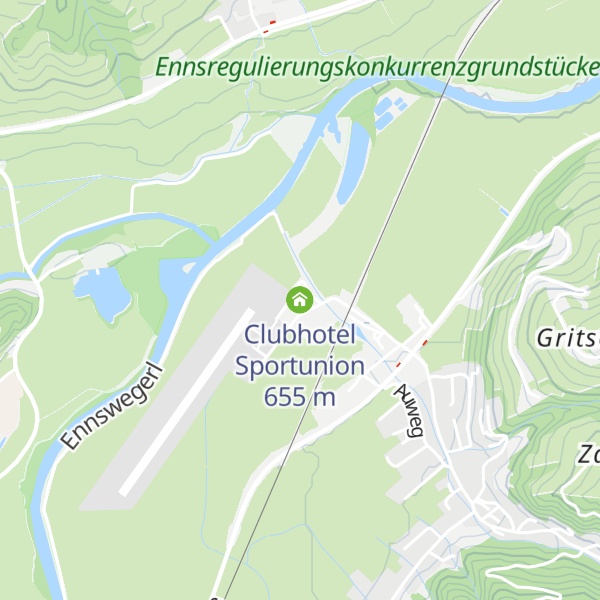 Map of Clubhotel Sportunion