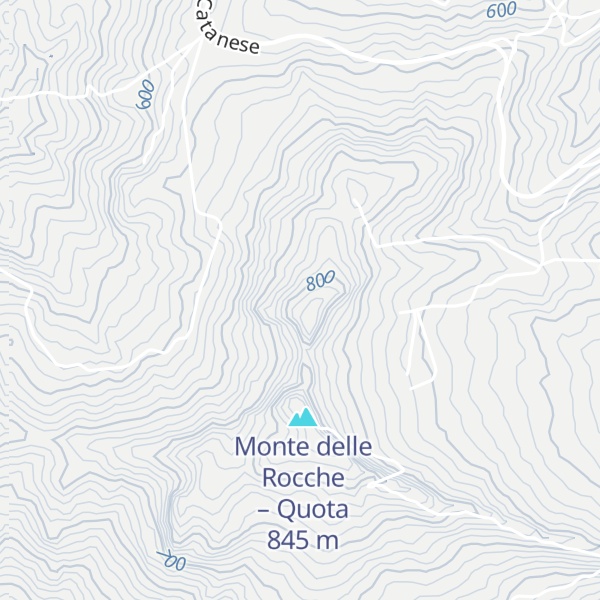 Map of Monte Delle Rocche