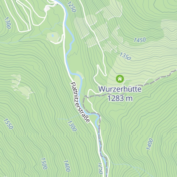 Map of Stegerhütte