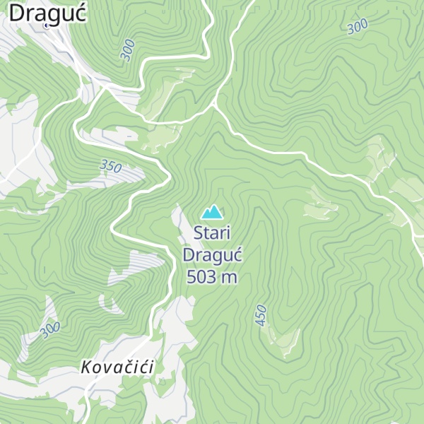 Map of Stari Draguć