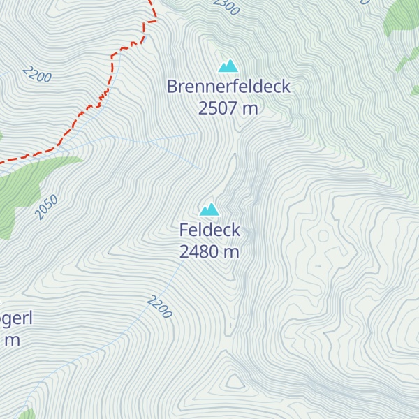 Map of Feldeck