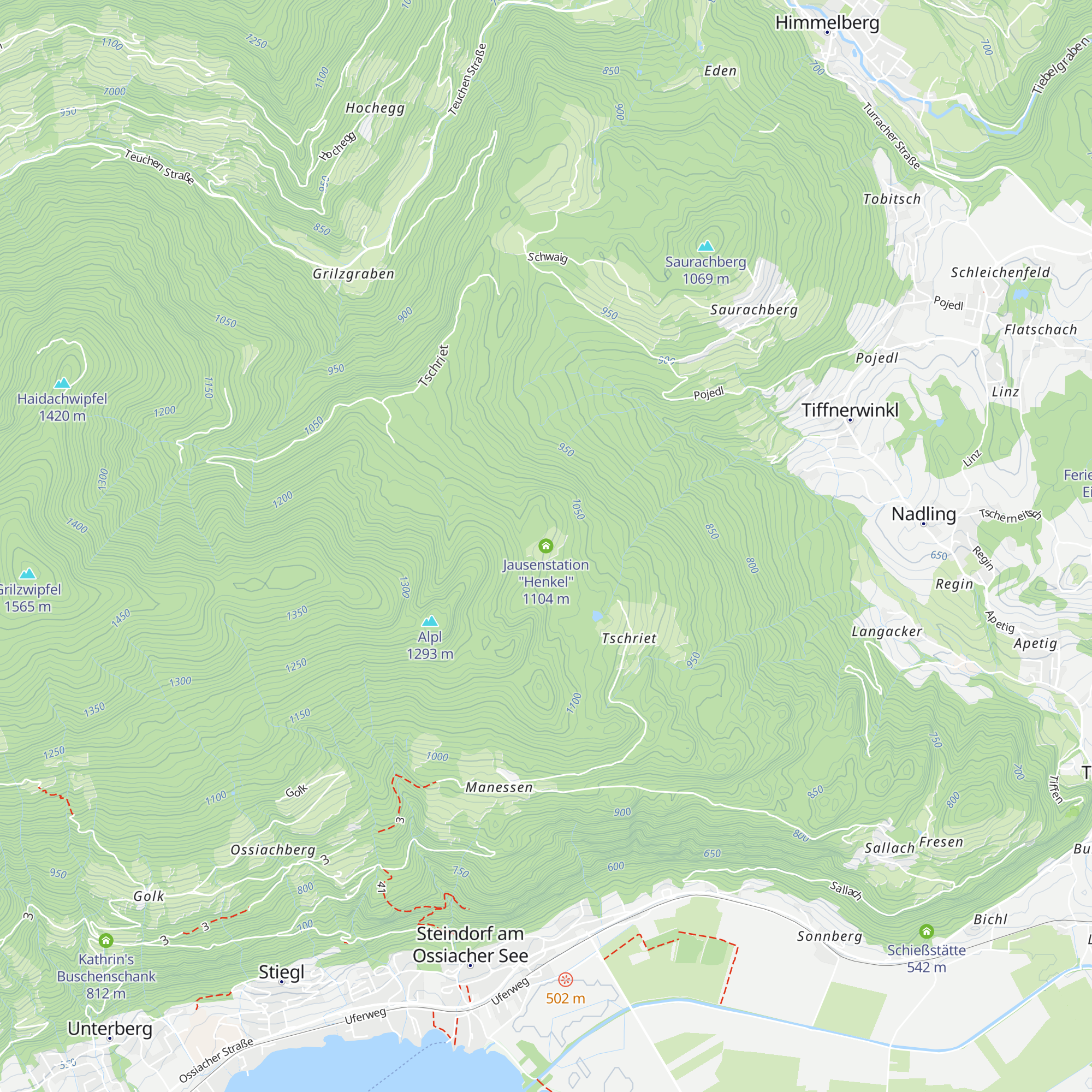 Jausenstation "Henkel" map