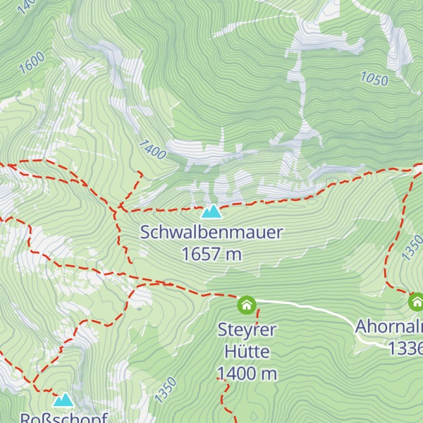 Map of Schwalbenmauer