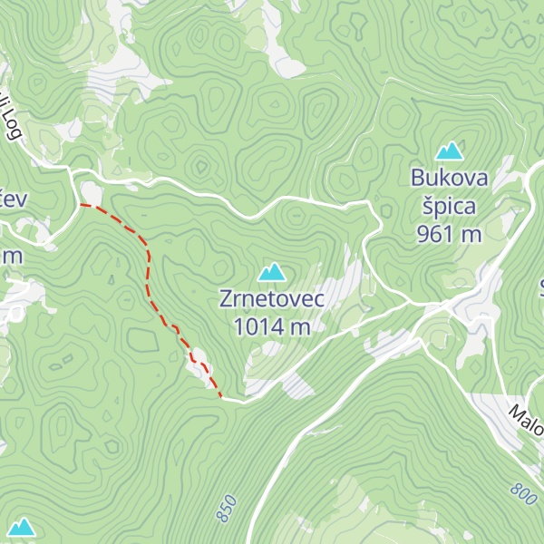 Map of Zrnetovec