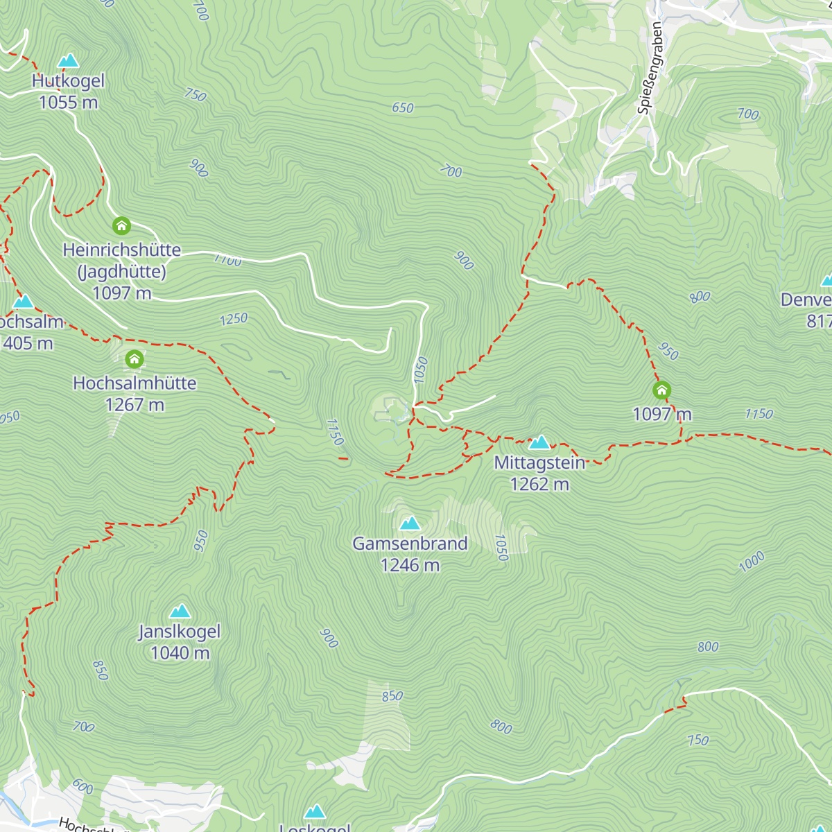 Wolfswiesenhütte map