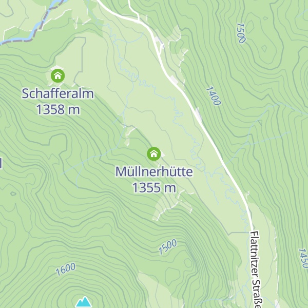 Map of Müllnerhütte