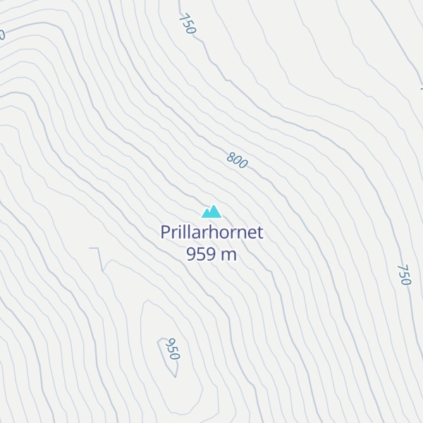 Map of Prillarhornet