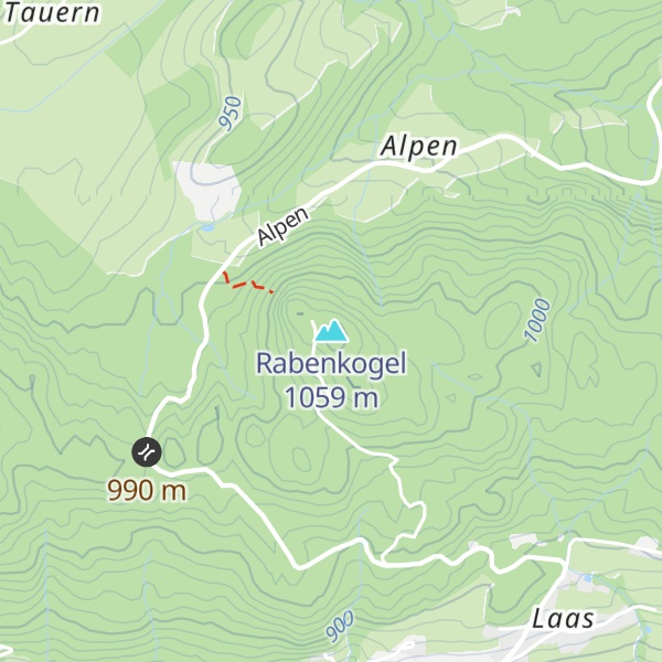 Map of Rabenkogel