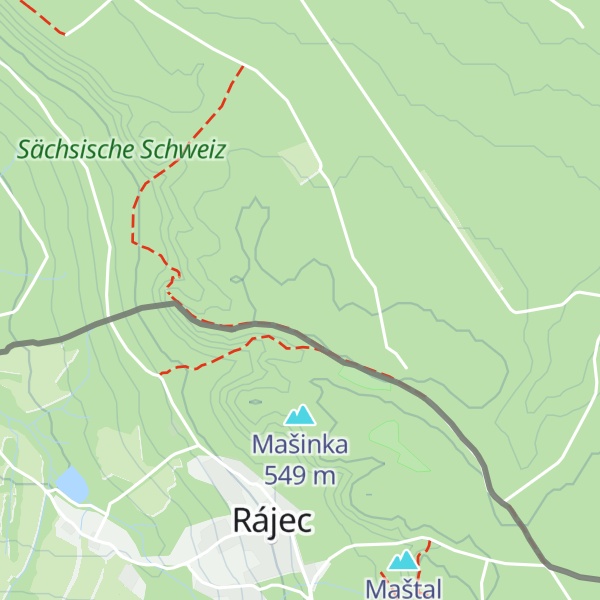 Map of Slimáková věž