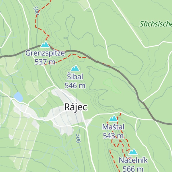 Map of Cipísek