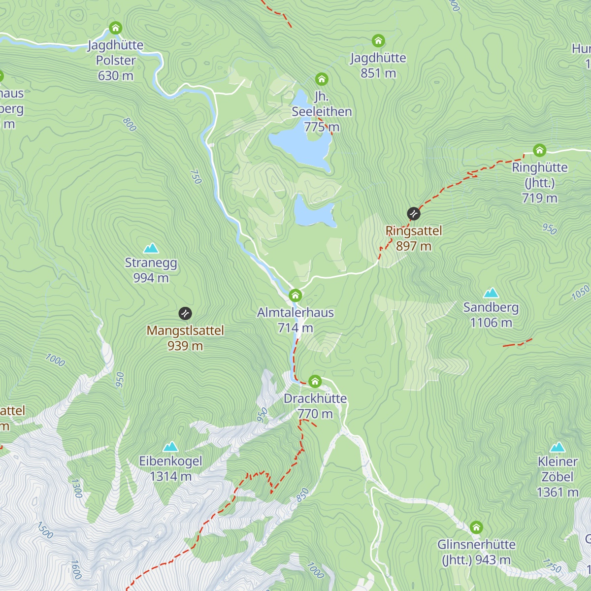 Almtalerhaus map