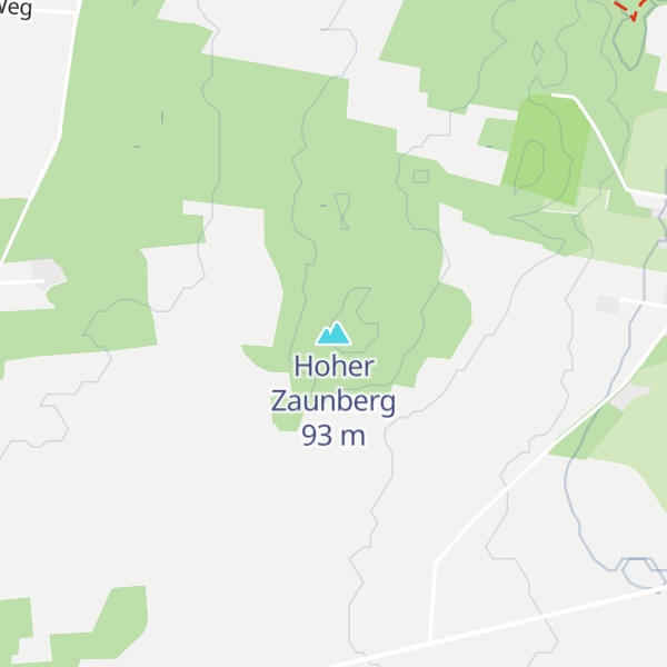 Map of Hoher Zaunberg