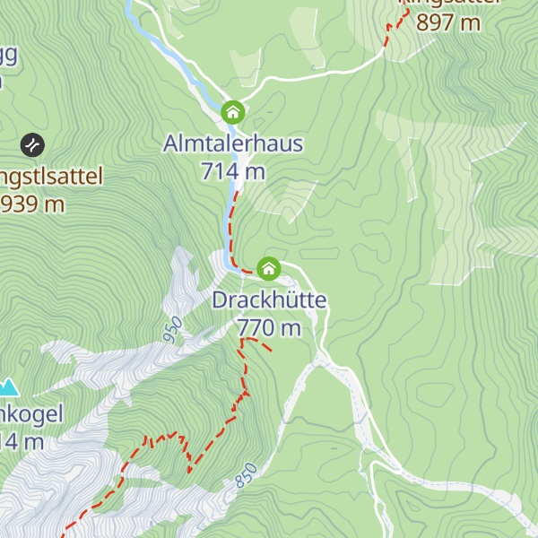 Map of Drackhütte