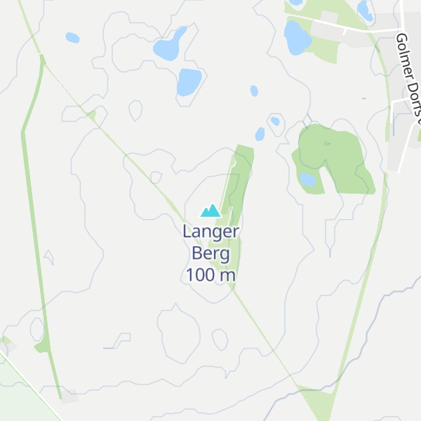 Map of Langer Berg