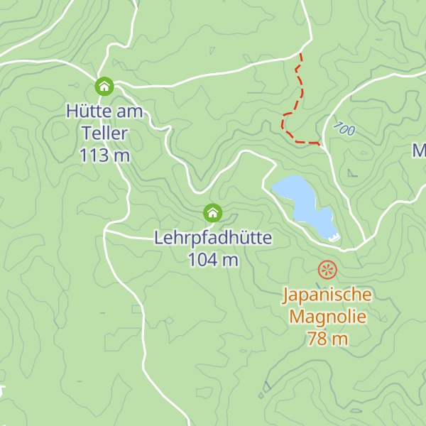 Map of Lehrpfadhütte