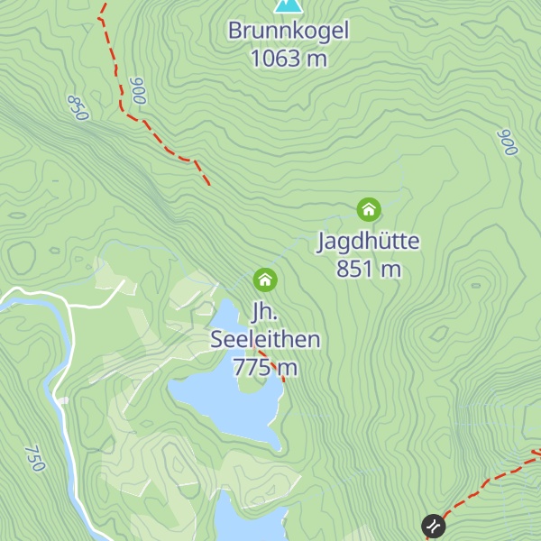 Map of Jagdhaus