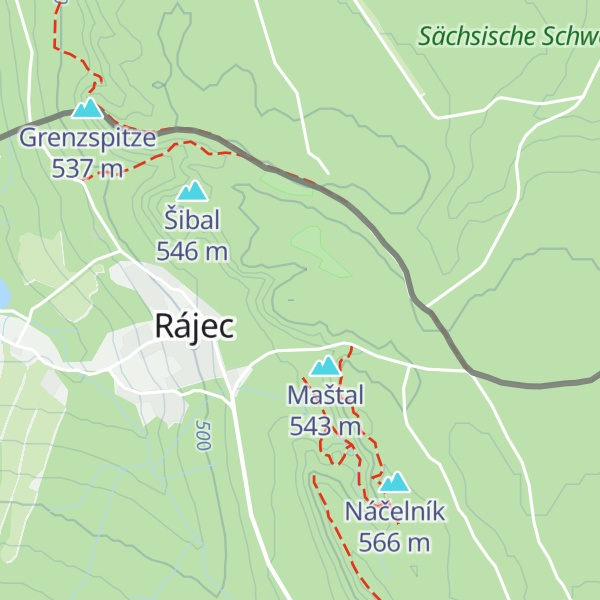 Map of Červánková věž
