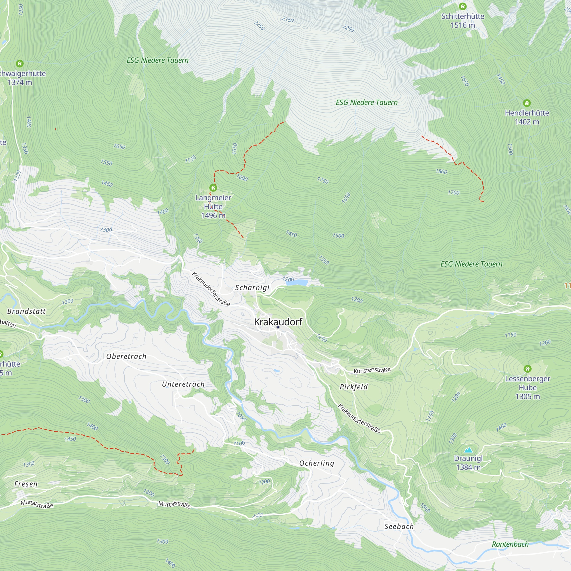 Buffet am Badeteich Krakaudorf map