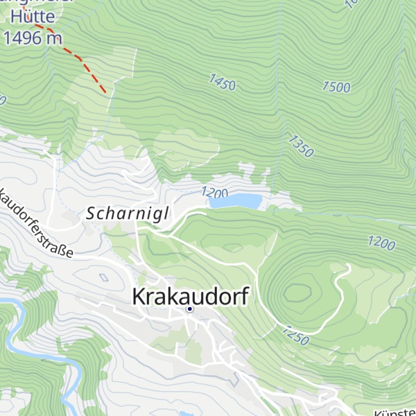 Map of Buffet am Badeteich Krakaudorf
