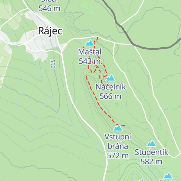 Map of Ajša