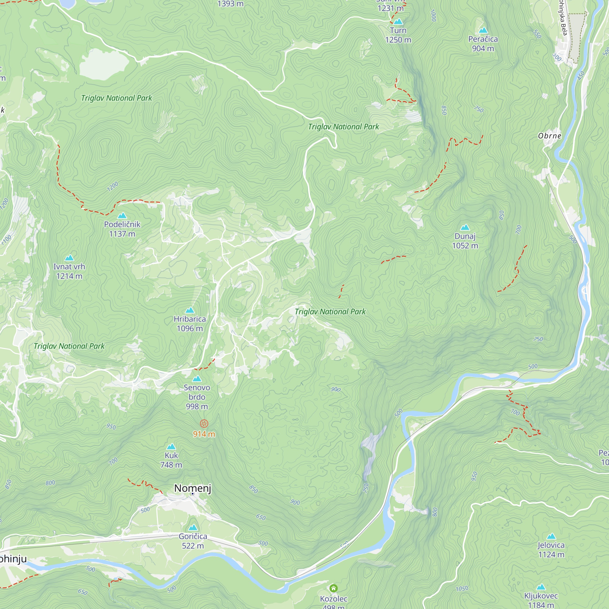 Pr Bájarjo map