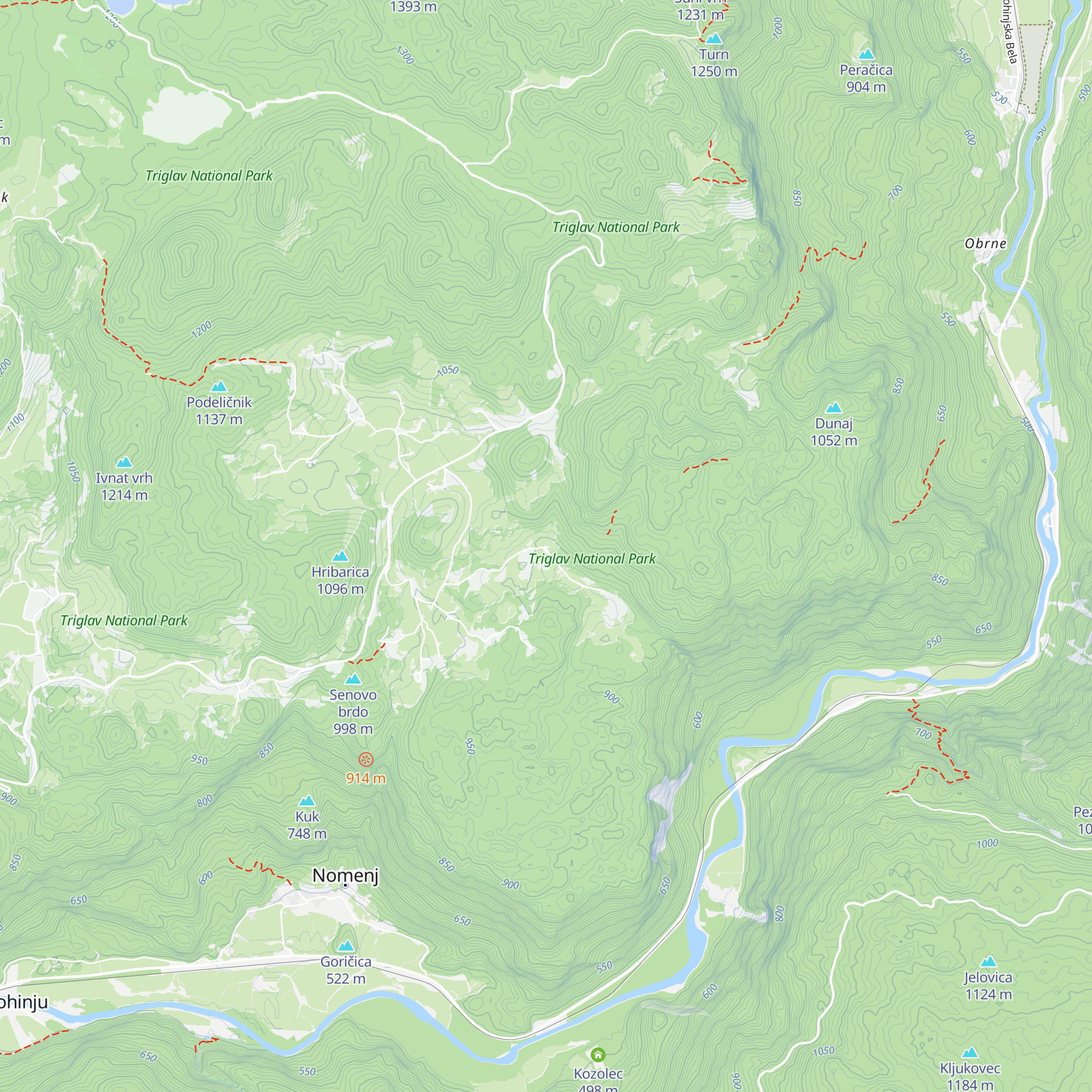 Pr Bájarjo map