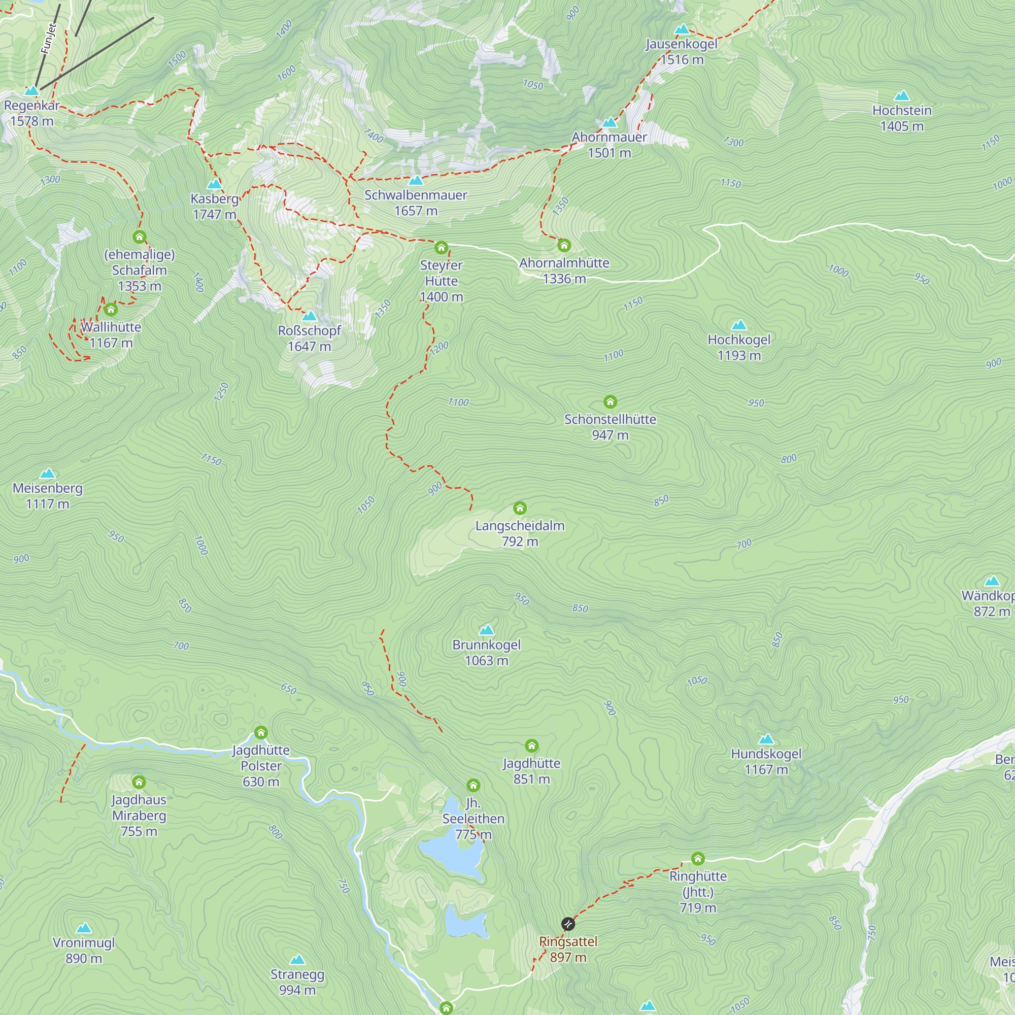 Langscheid Alm map