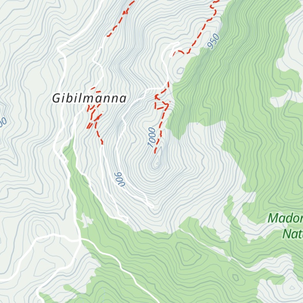 Map of Pizzo Sant'Angelo