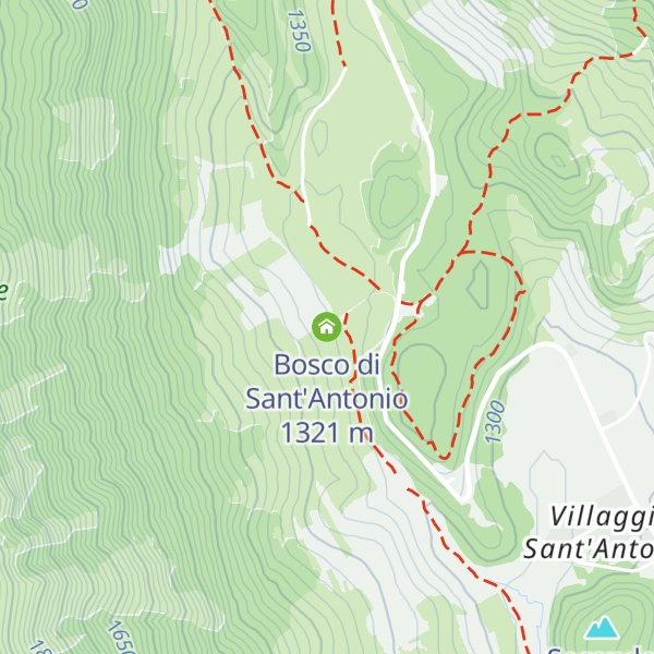 Map of Bosco di Sant'Antonio