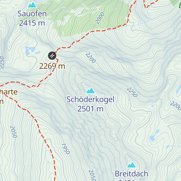 Map of Schöderkogel