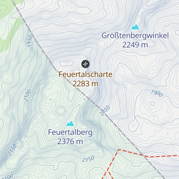 Map of Grosser Hochkasten